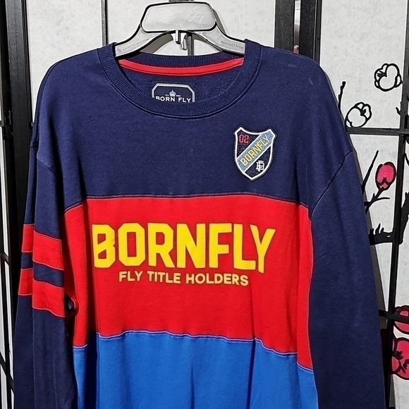 Born‎ Fly Sweater Size XXL NWT - Picture 2 of 6
